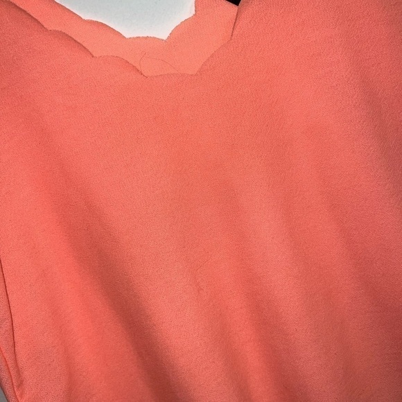 Top Shop • Scallop Crop Top size 4 - Picture 5 of 8